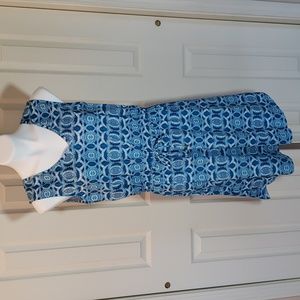 Cabana Life Road Map Cinched Dress